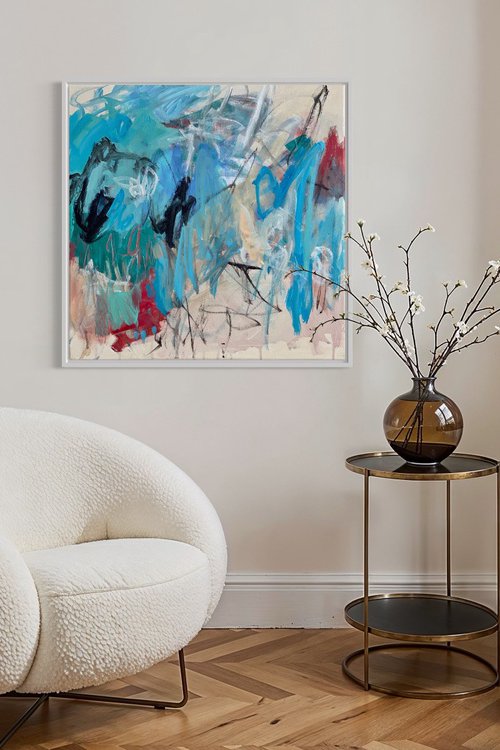 Blue Flames by Kat Crosby