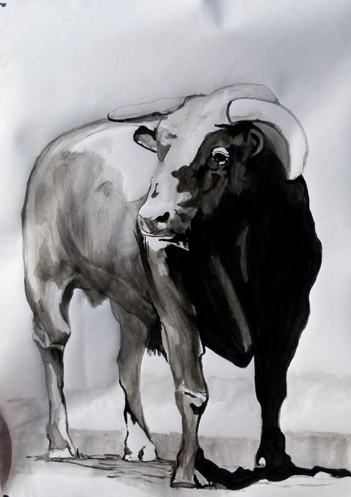 bull by Soso Kumsiashvili
