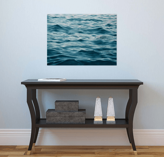 Immersion in Blue