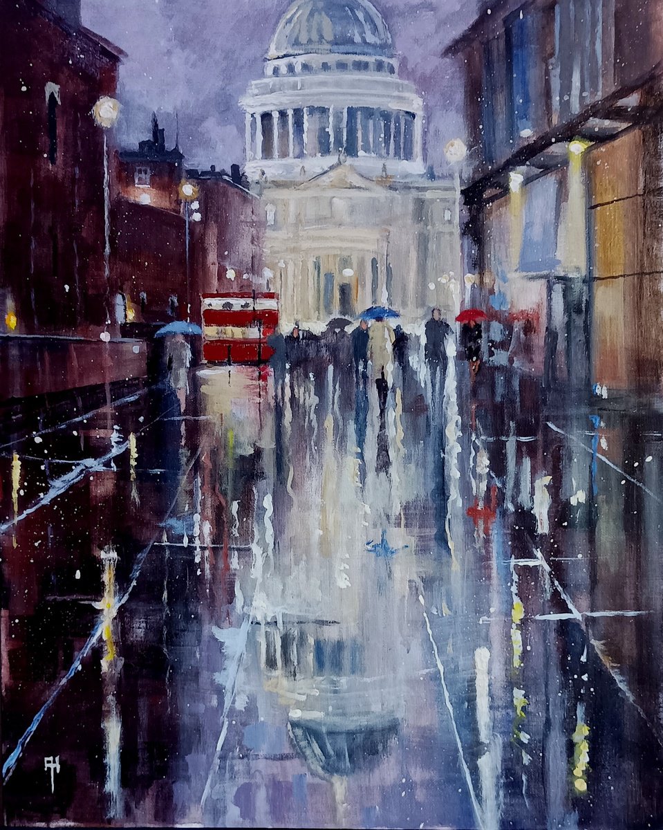 Around Town St Pauls Cathedral by Alan Harris