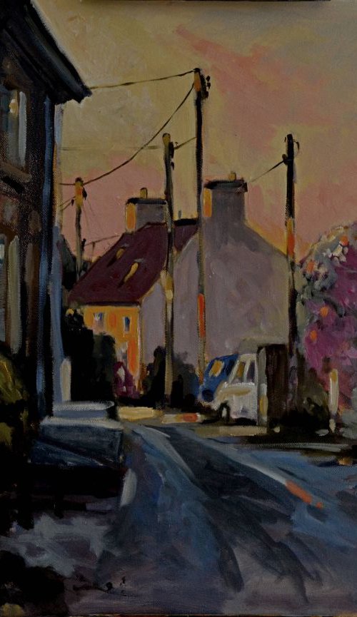 STRYDD YR EGLWYS (Church Street - Llanon) by Gary Hiscott