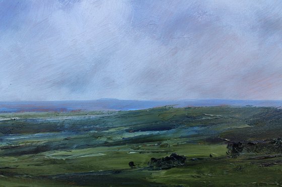 Over the fields, Irish Landscape