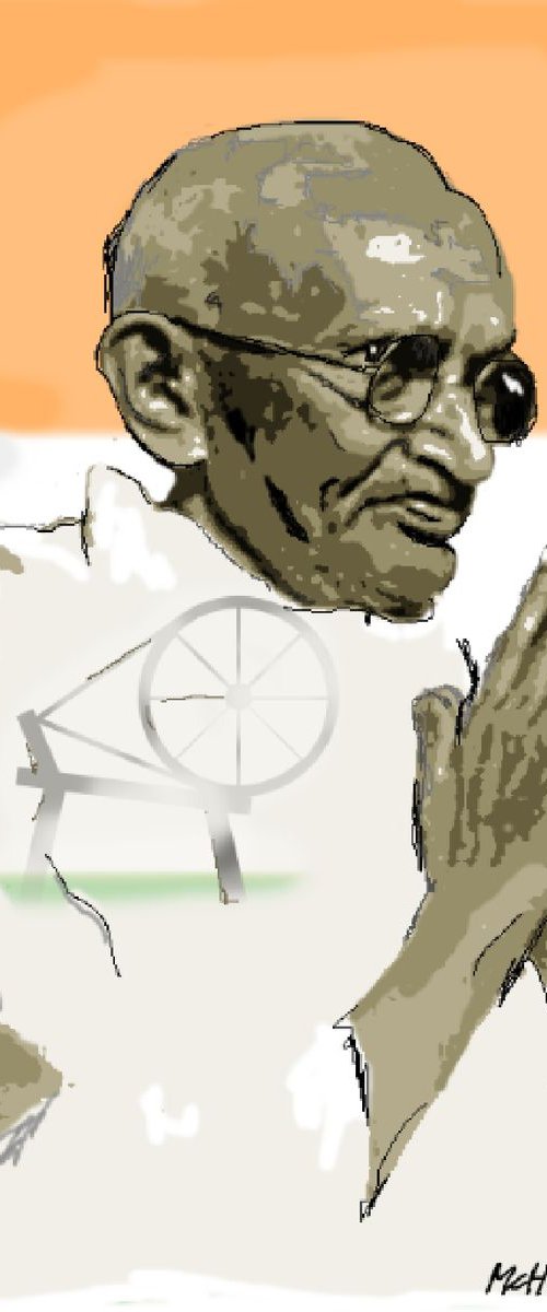 THE MAHATMA by Joe McHarg