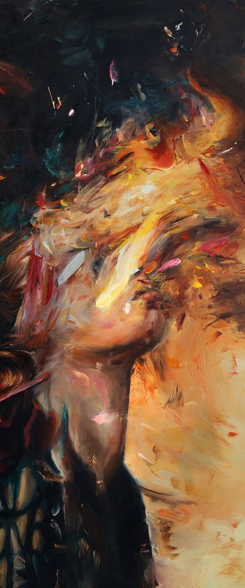 Burning Eye by Vanessa Poutou