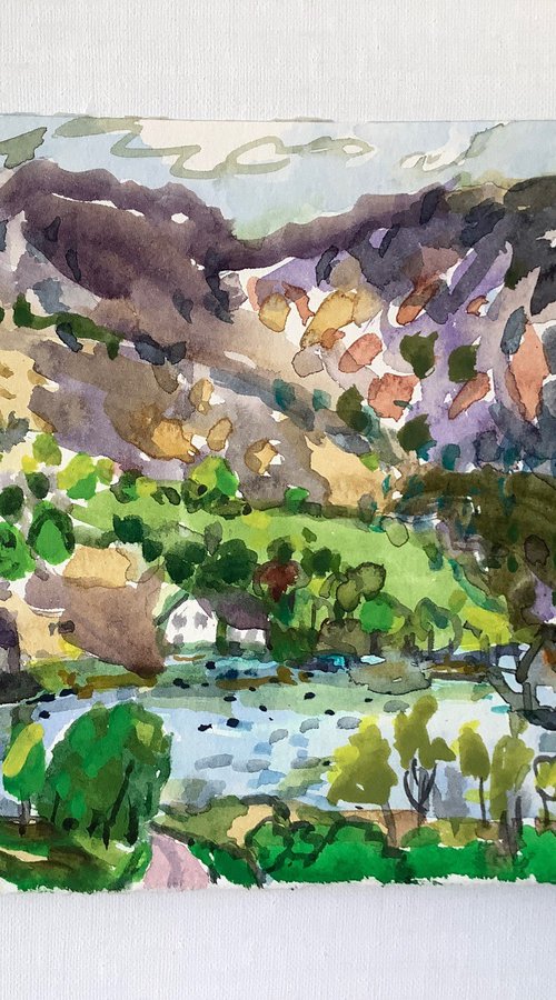 Little Irish Landscape №4 by Lana Verdi