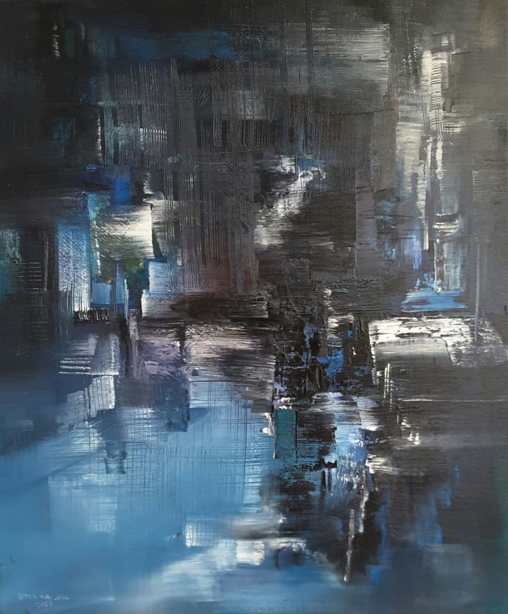 Dark Water Oil Painting By Scott Maxwell Art Artfinder