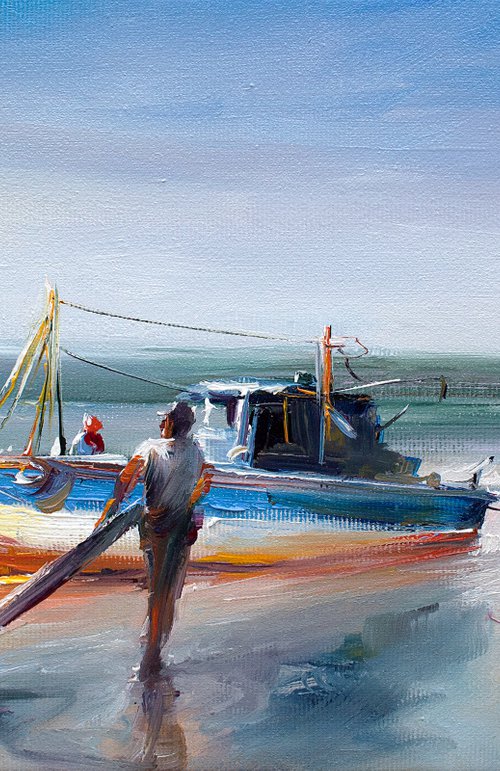 Fishermen’s Morning by Bozhena Fuchs