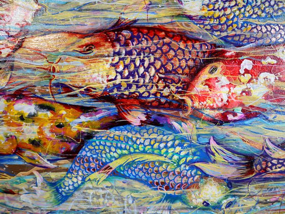 Koi Fish and the Swift Current of the Golden River