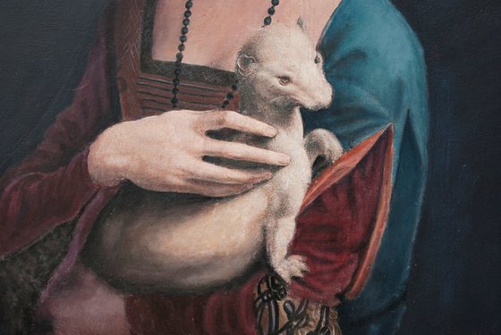 Lady with an Ermine Visiting Rothko
