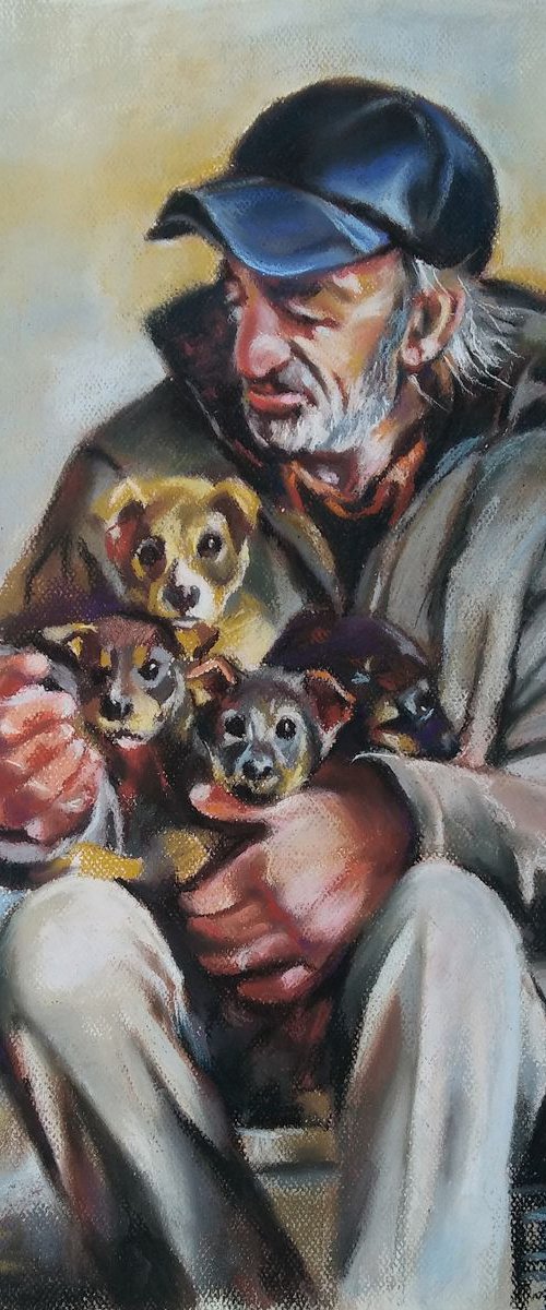 Little friends by Magdalena Palega