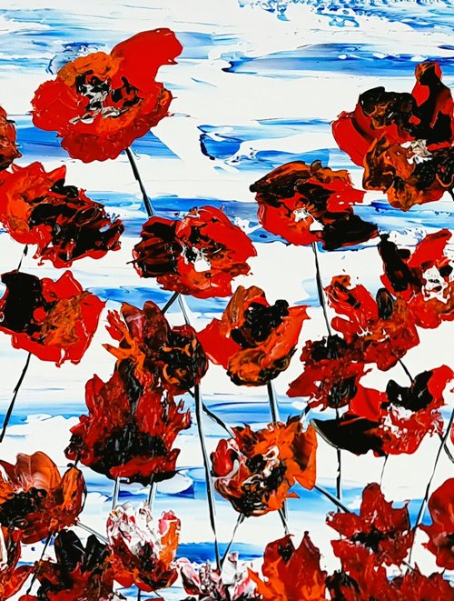 Red Poppies 2 by Daniel Urbaník