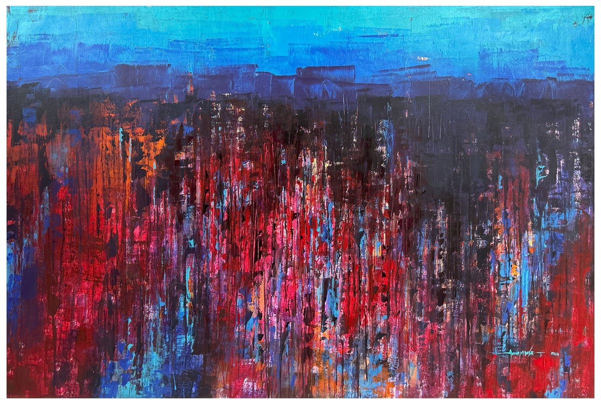  Predicted Magic_72X48 By Avinash Pise, 72 X 48, Artwork For Sale On Artfinder