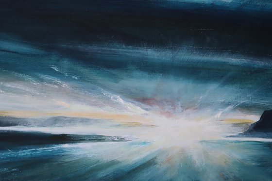 Last Light at portree