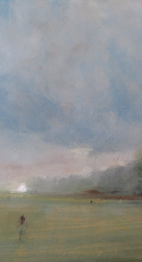 Misty Sunrise by Malcolm Ludvigsen
