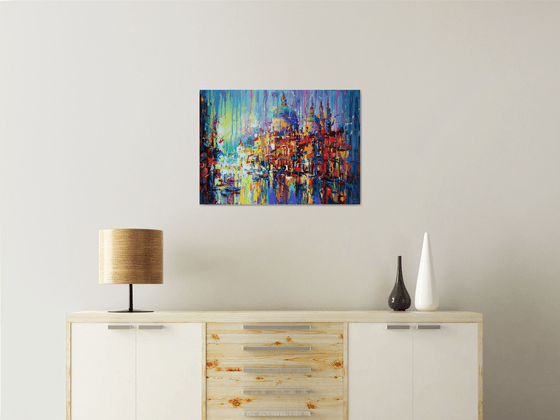 Abstract cityscape (Venice)