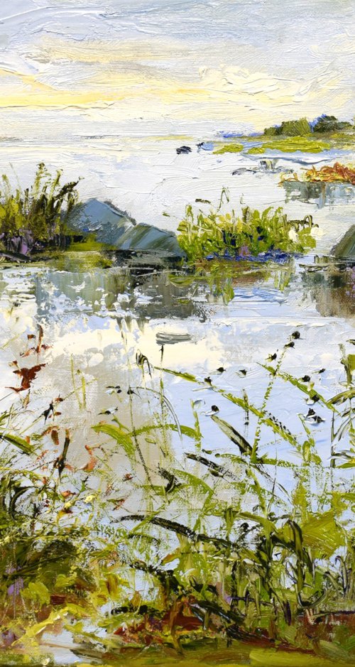 Whispering reed by Sonja Brussen