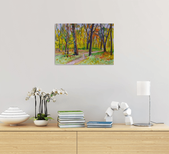 Plein air 19-10-2018 (autumn park)