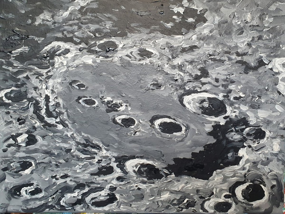clavius crater by Colin Ross Jack