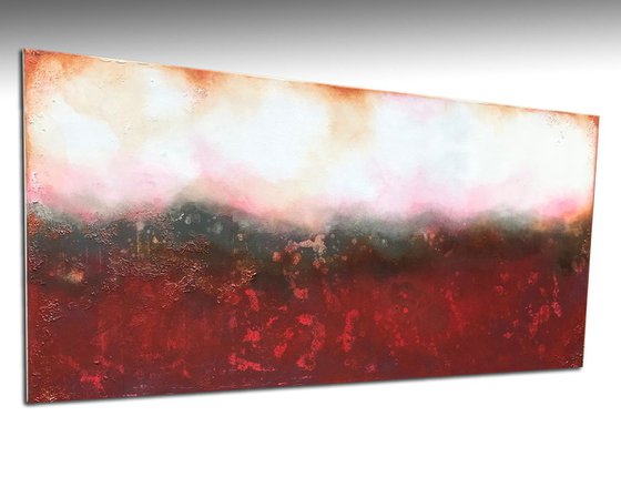 red copper patina (140 x 70 cm) Dee Brown