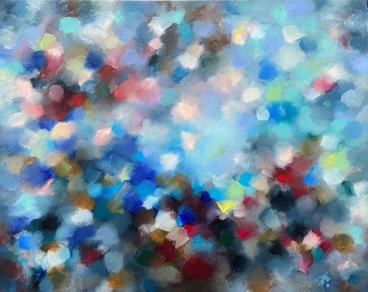 Colour Touch Prelude By Junija (Yuna) Galejeva, 20 X 16, Artwork For Sale On Artfinder