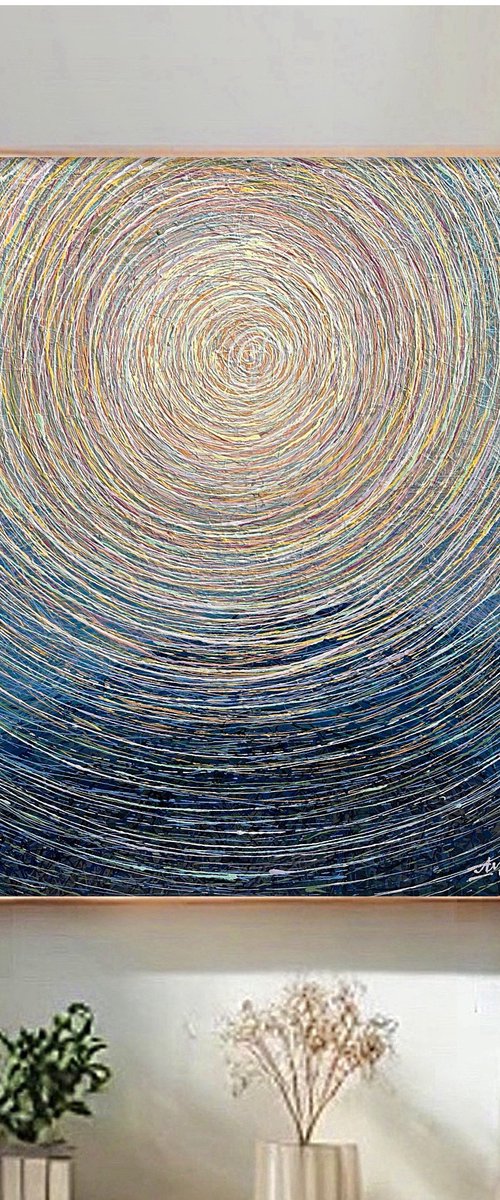Original Painting Lightkeeper by Nadiia Antoniuk