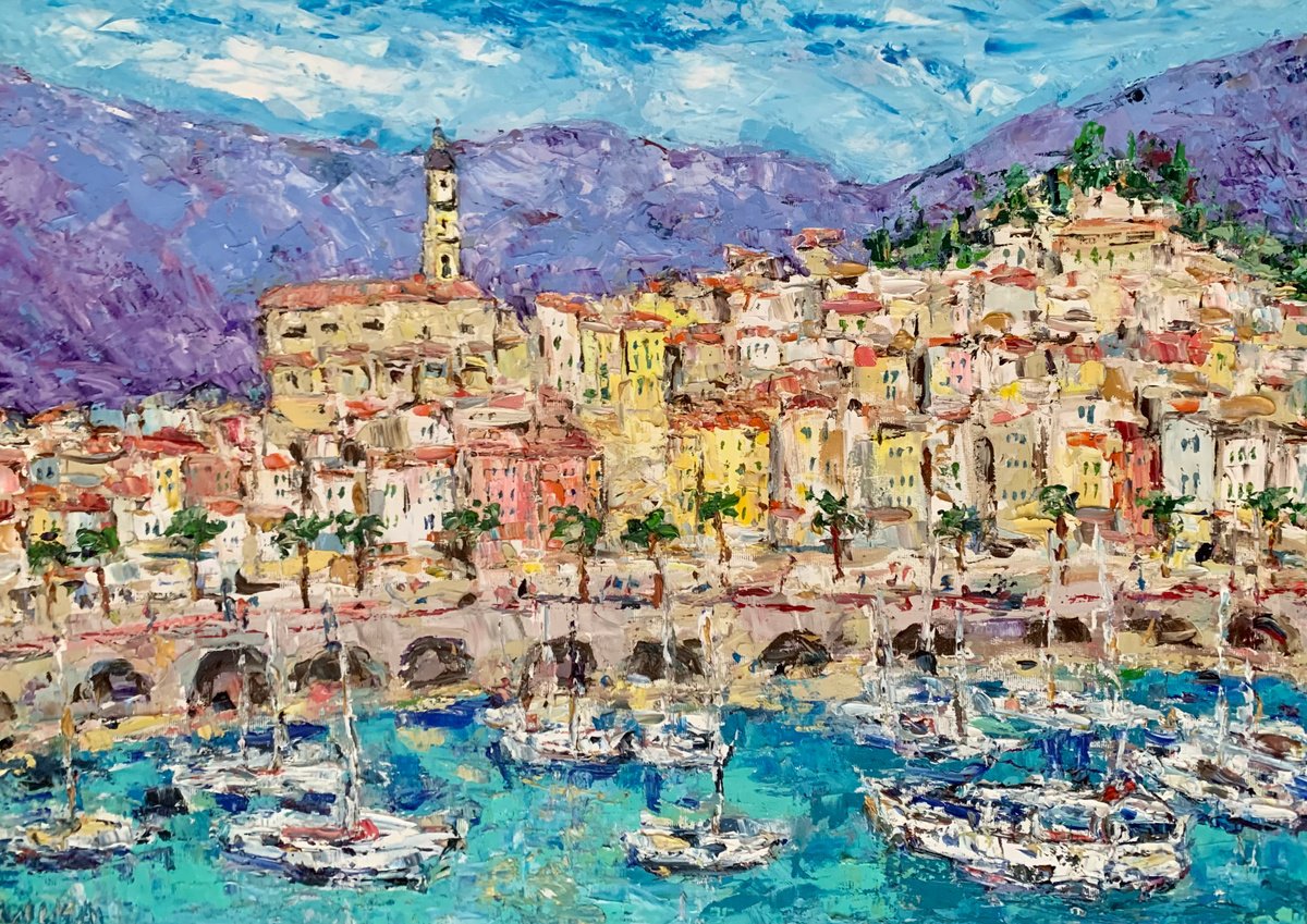 Menton. French Riviera by Vilma Gataveckien?