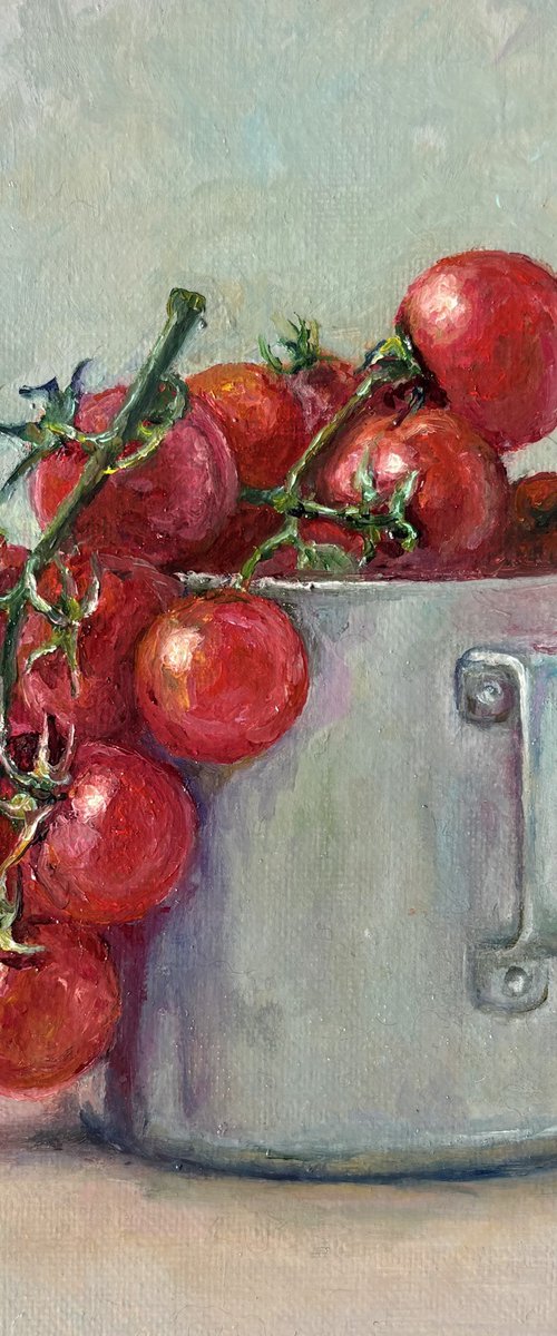 Cherry tomatoes by Anastasiya Kostyuk