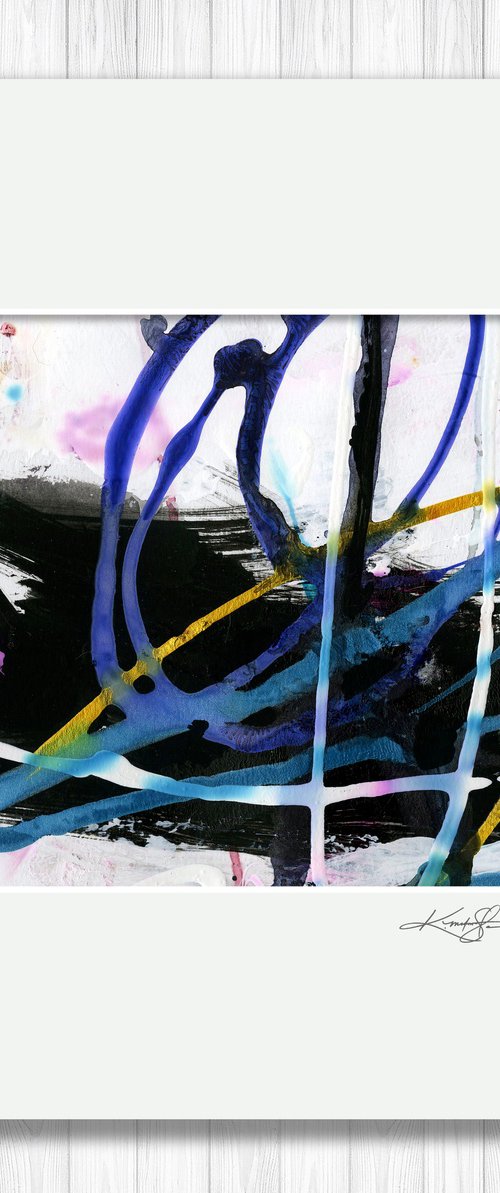 The Music In Abstract 12 - Abstract Painting by Kathy Morton Stanion by Kathy Morton Stanion