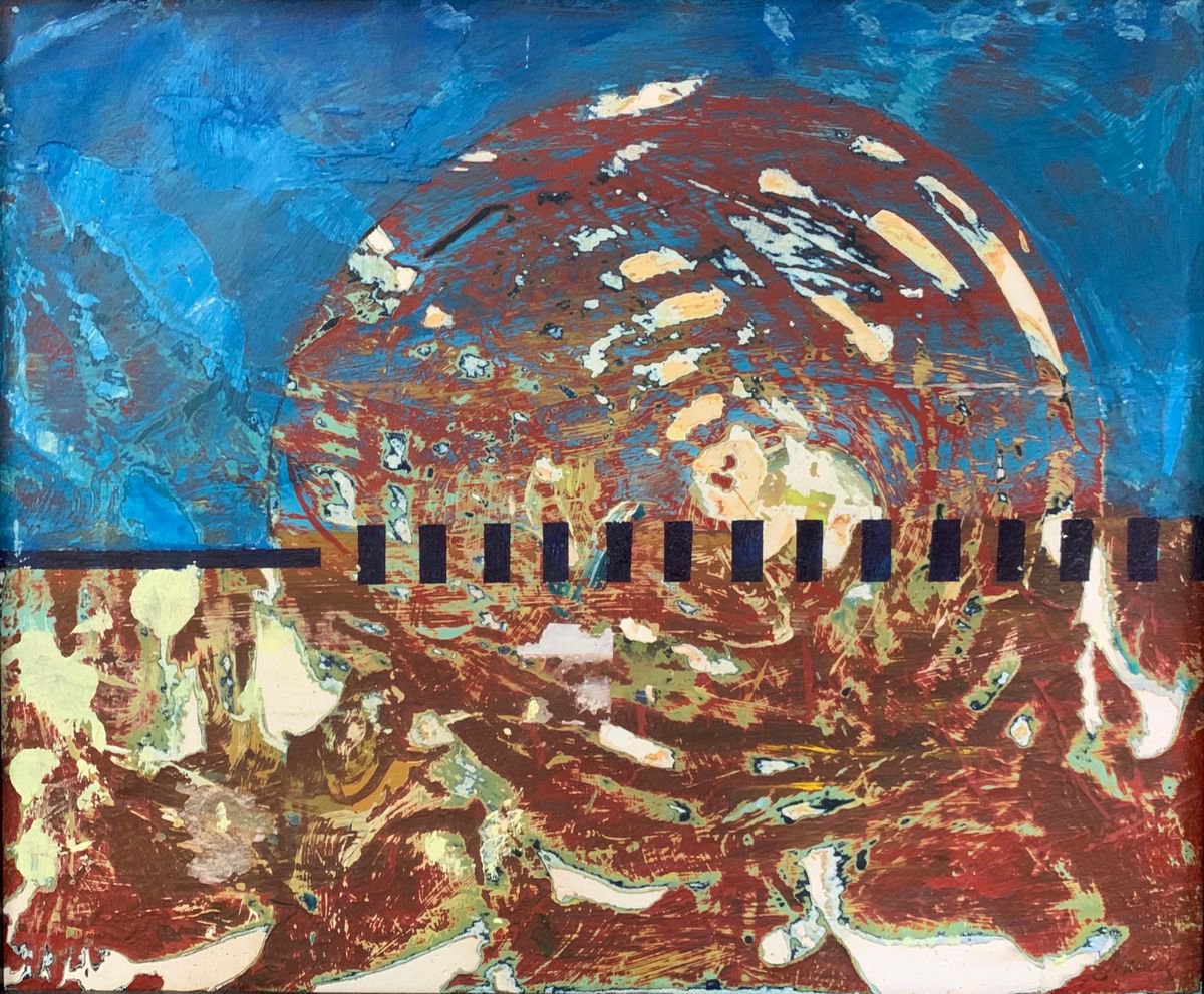 Abstract Composition #60 by Russell Vanecek