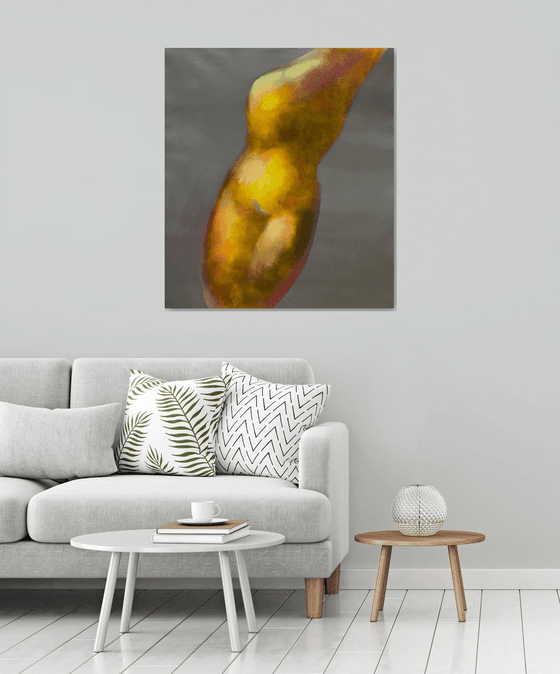 Modern feminine nude