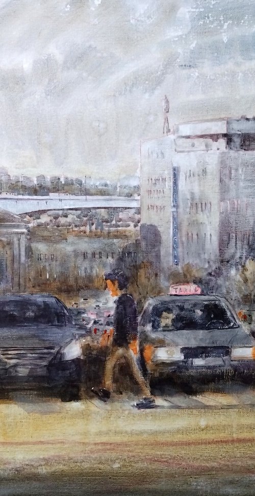 Hotel Beograd, Belgrade by Nenad Kojić watercolorist