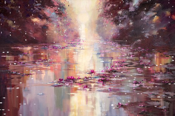 'Magic Of The Lake' Silver Plated