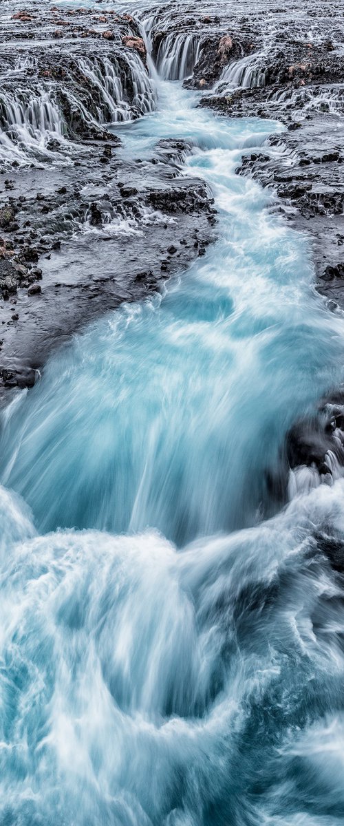 Bruarfoss by Nick Psomiadis