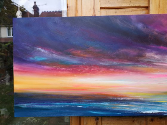 Sea & Sky 2 - seascape, emotional, panoramic