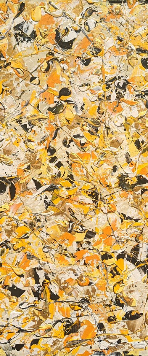 Abstract Synapses - Dance Of The Bumble Bee #3 by Lucy Moore