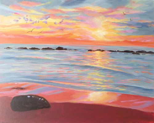 Sunset Meditation by Mary Stubberfield