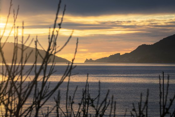 SUNSET ON THE GULF OF POETS