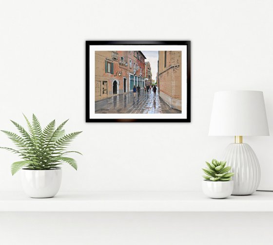 Afternoon Shower, Venice