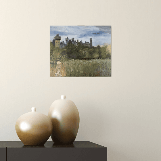 Arundel Castle, An original impressionist painting