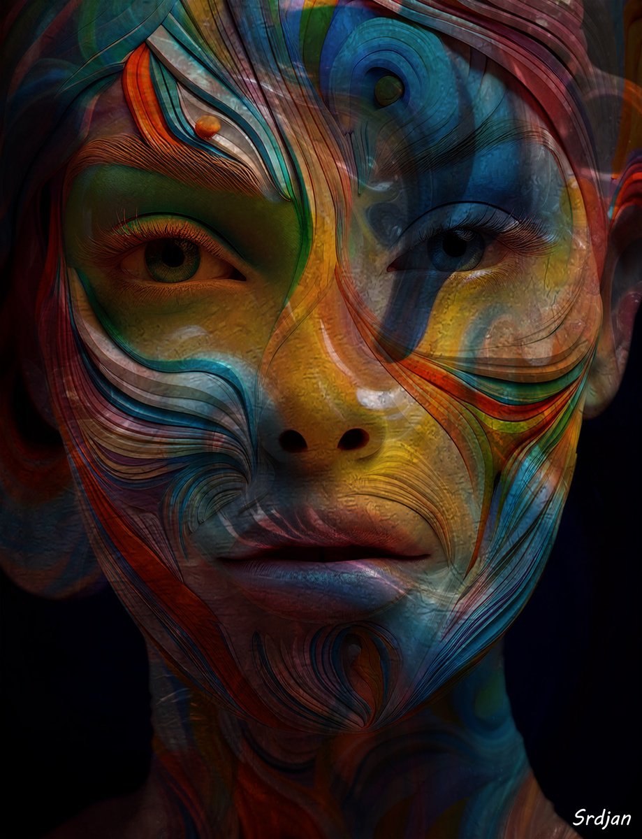 The Colors Inside of Me by Srdjan Jevtic