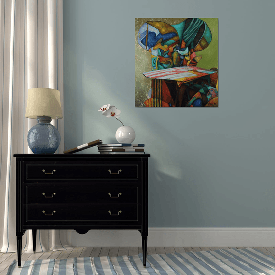 Gold. Topography of form.