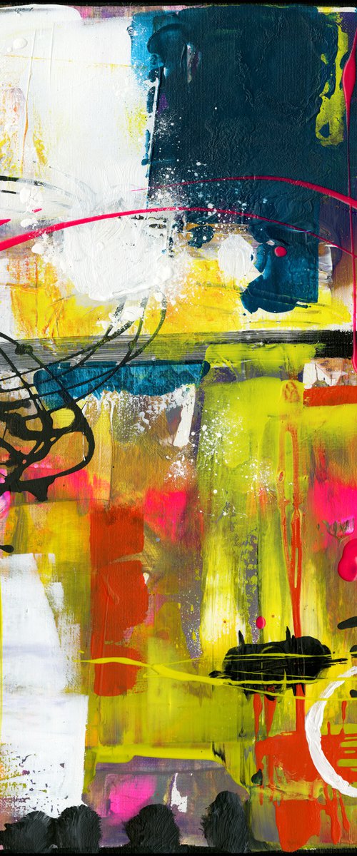 Musical Escape - Abstract Painting by Kathy Morton Stanion by Kathy Morton Stanion