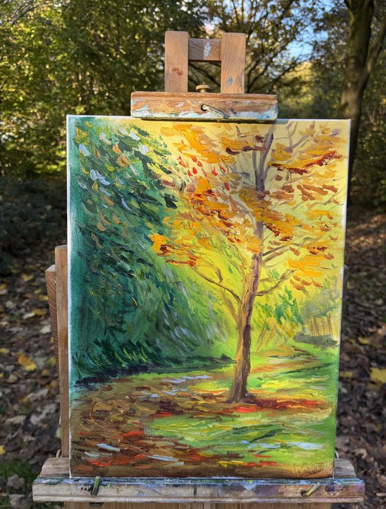 The Whispering Autumn Tree