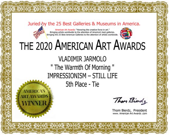 The Warmth of Morning - American Art Awards