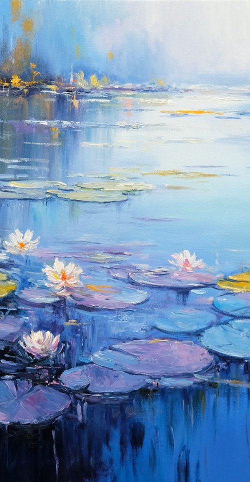 Water Lilies Dreamscape by Behshad Arjomandi