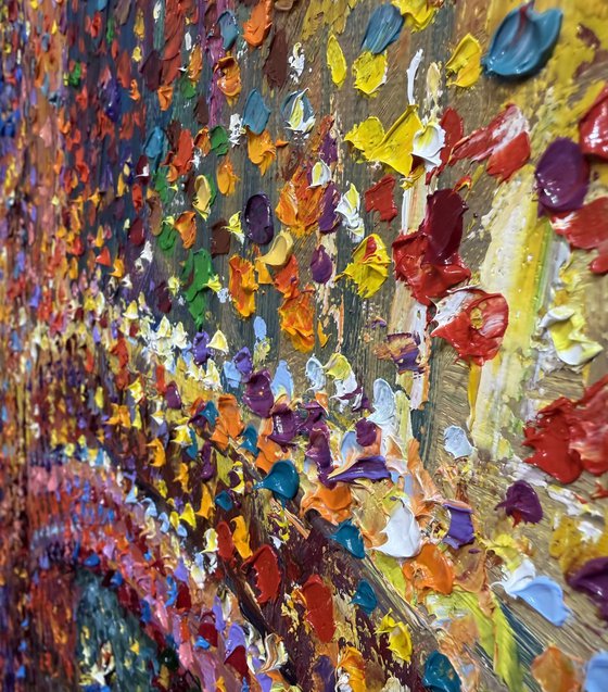 Golden night in Venice