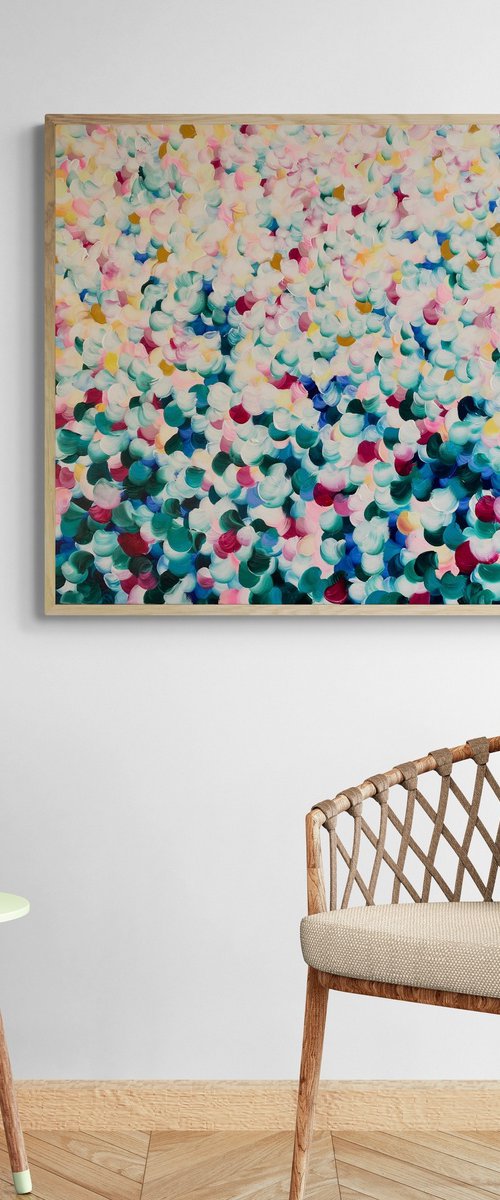 Sun between blooms by Katherine Spiller