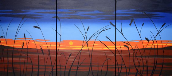 sunset lake