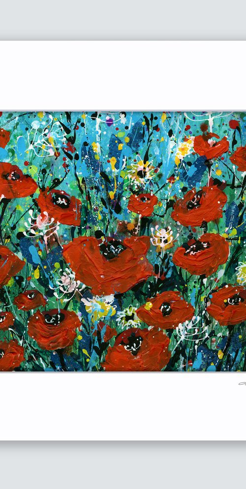 Poppy Field by Kathy Morton Stanion