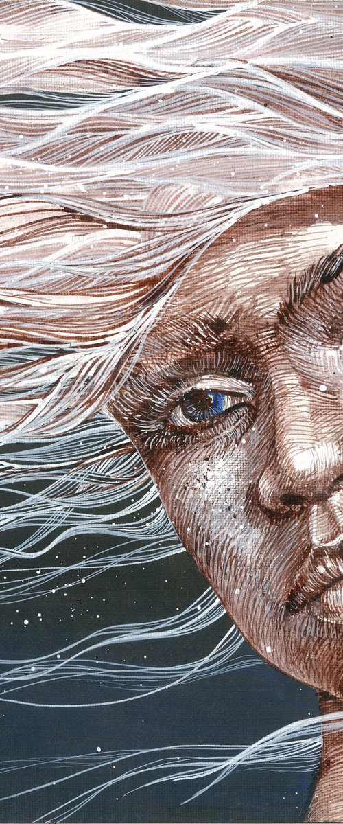 Blue Eyes by Olena Kosenko
